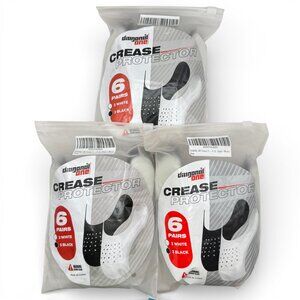 3x Diagonal One Sneaker Crease Protector Guards Shoe Shields 6 Pair ea Size 5-12